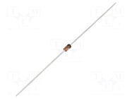 Diode: Zener; 0.5W; 6.8V; reel,tape; CASE017AG; single diode; 3uA ONSEMI