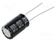 Capacitor: electrolytic; THT; 4.7uF; 450VDC; Ø10x16mm; ±20%; RD SAMXON