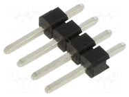 Connector: pin strips; pin header; male; PIN: 4; straight; THT; 1x4 HARWIN