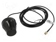 Antenna; black; SMA; 50W; 600÷2700MHz; 50Ω; 3m; 5dBi; -40÷85°C; RG174 QOLTEC