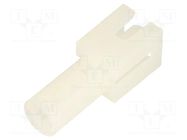 Connector: wire-wire; plug/socket; male/female; PIN: 1; 600V; 1x1 TE Connectivity
