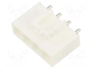 Connector: wire-board; socket; male; 600V; PIN: 4; on PCBs; tinned JST