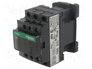 Contactor: 3-pole; NO x3; Auxiliary contacts: NO + NC; 110VAC; 9A SCHNEIDER ELECTRIC