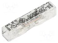 Quick splice; 2273; 32A; straight; spring clamp; 0.75÷4mm2; ways: 1 WAGO