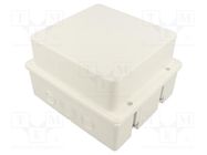 Enclosure: junction box; X: 170mm; Y: 190mm; Z: 120mm; wall mount JONEX