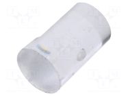 Fiber for LED; Ø3.3mm; L: 5mm; round; Front: flat; straight; PLPC3 BIVAR