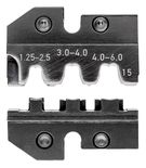 KNIPEX 97 49 15 Crimping die for plug connectors and non-insulated open plug-type connectors 