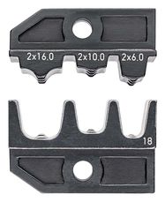 KNIPEX 97 49 18 Crimping die for twin wire ferrules 