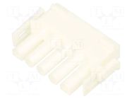 Connector: wire-wire/PCB; plug; male/female; PIN: 5; 600V; 6.35mm TE Connectivity
