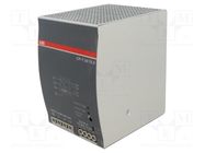 Power supply: switched-mode; for DIN rail; 240W; 24VDC; 10A; OUT: 1 ABB