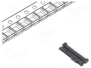 Connector: SATA; socket; female; PIN: 22 MOLEX