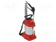 Compression sprayer; for kerosene; stainless steel; industrial MESTO