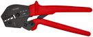 KNIPEX 97 52 06 Crimping Pliers for two-hand operation with non-slip plastic grips burnished 250 mm