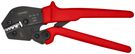 KNIPEX 97 52 13 Crimping Pliers for two-hand operation with non-slip plastic grips burnished 250 mm