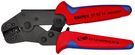 KNIPEX 97 52 14 Crimping Pliers short design with multi-component grips burnished 195 mm