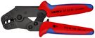 KNIPEX 97 52 20 Crimping Pliers short design with multi-component grips burnished 195 mm