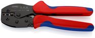 KNIPEX 97 52 36 SB PreciForce Crimping Pliers with multi-component handles burnished 220 mm