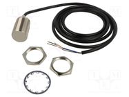 Sensor: inductive; OUT: PNP / NC; 0÷15mm; 10÷30VDC; M30; IP67; 200mA OMRON