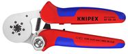 KNIPEX 97 55 14 Self-Adjusting Crimping Pliers for wire ferrules with lateral access with multi-component grips chrome-plated 180 mm