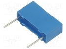 Capacitor: polyester; 100nF; 160VAC; 250VDC; 10mm; ±10%; 13x7x4mm EPCOS