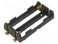 Holder; 18650; Batt.no: 2; PCB,SMT KEYSTONE