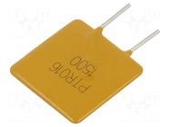 Fuse: PTC polymer; 15A; Imax: 100A; THT; PTR016V; bag EATON/BUSSMANN