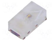 LED; red; SMD; 0603; 1.8÷4mcd; 1.8÷2.6VDC; 1.6x0.8x0.6mm; 80°; 2mA VISHAY