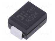 Diode: rectifying; SMD; 800V; 1.5A; 500ns; SMB; Ufmax: 1.3V; Ifsm: 50A DIODES INCORPORATED