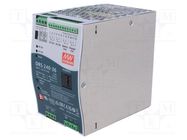 Power supply: buffer; for DIN rail; 240W; 36VDC; 6.6A; 90÷305VAC MEAN WELL