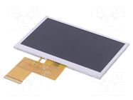 Display: TFT; 4.3"; 480x272; Illumin: LED; Dim: 105.5x67.2x2.9mm DISPLAY ELEKTRONIK