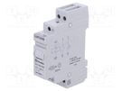 Relay: installation; bistable,impulse; NO; Ucoil: 24VAC; 16A; IP20 FINDER