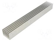 Heatsink: extruded; grilled; universal; aluminium; L: 304.8mm; raw Wakefield Thermal