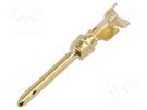 Contact; male; 20; copper alloy; gold-plated; 0.2÷0.6mm2; HDP-20 TE Connectivity