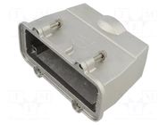 Enclosure: for HDC connectors; Han® B,Han® EMC; size 24B; EMC HARTING