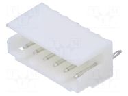 Connector: wire-board; socket; male; PIN: 6; CT; straight; THT; 2mm TE Connectivity