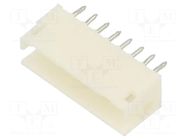 Connector: wire-board; socket; male; PIN: 8; CT; straight; THT; 2mm TE Connectivity