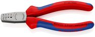 KNIPEX 97 62 145 A Crimping Pliers for wire ferrules with multi-component grips 145 mm
