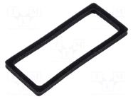 Profile gasket; Mini Universal MATE-N-LOK; 4.14mm; PIN: 10; 2x5 TE Connectivity