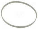 Timing belt; AT5; W: 10mm; H: 2.7mm; Lw: 545mm; Tooth height: 1.2mm OPTIBELT