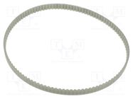 Timing belt; AT5; W: 10mm; H: 2.7mm; Lw: 545mm; Tooth height: 1.2mm OPTIBELT