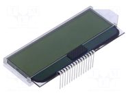 Display: LCD; alphanumeric; FSTN Positive; 16x2; 76x28.7x6mm; LED DISPLAY ELEKTRONIK