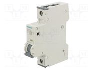 Circuit breaker; 230/400VAC; Inom: 3A; Poles: 1; Charact: C; 10kA SIEMENS