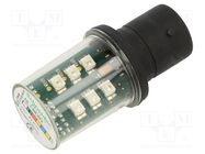 LED lamp; green; BA15D; 24VDC; 24VAC SCHNEIDER ELECTRIC