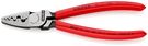 KNIPEX 97 71 180 Crimping Pliers for wire ferrules plastic coated 180 mm