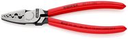 KNIPEX 97 71 180 SB Crimping Pliers for wire ferrules plastic coated 180 mm