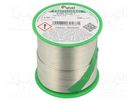 Soldering wire; Sn99,3Cu0,7; 1.5mm; 500g; lead free; reel; 227°C CYNEL