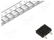 Bridge rectifier: single-phase; Urmax: 400V; If: 1.5A; Ifsm: 50A DIODES INCORPORATED