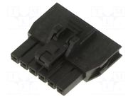 Connector: wire-board; plug; female; PIN: 6; Nano-Fit; UL94V-0; 1x6 MOLEX