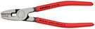 KNIPEX 97 81 180 Crimping Pliers for wire ferrules with front loading plastic coated 180 mm