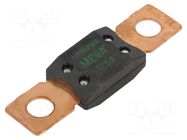 Fuse: fuse; 125A; 32VDC; 68.6mm; mega LITTELFUSE